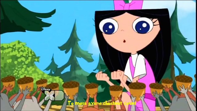 Phineas and Ferb - Be a Squirrel Lyrics