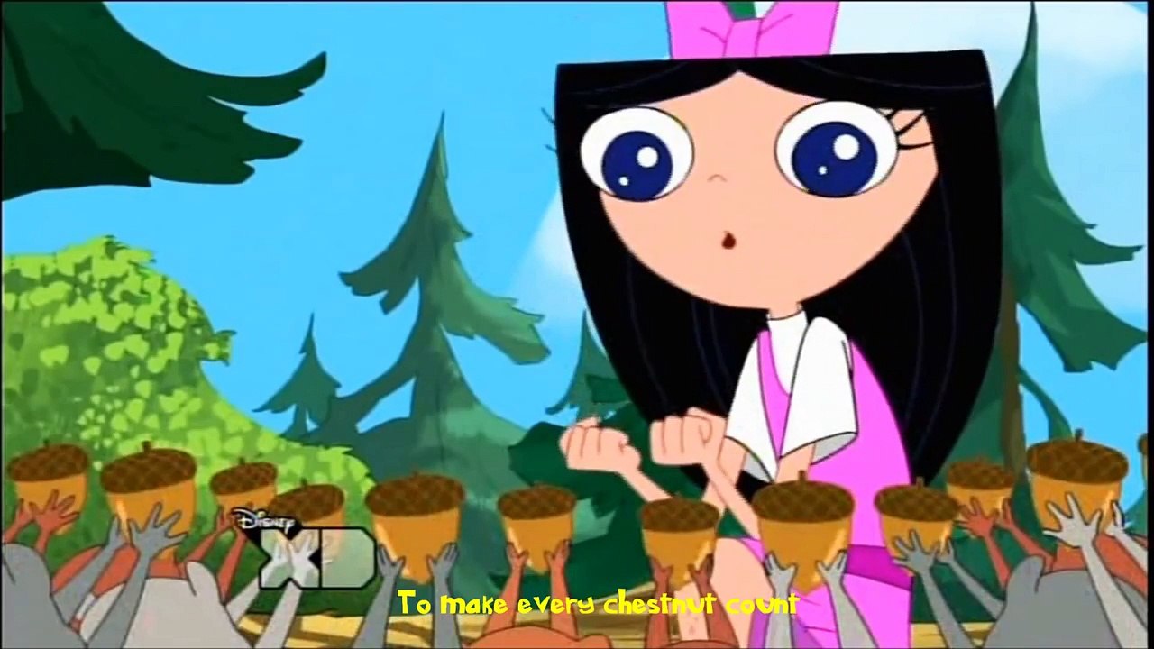 Phineas and Ferb - Be a Squirrel Lyrics