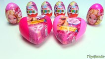 Barbie Surprise Eggs Hearts Kinder Surprise Eggs