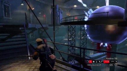 Let's Play Zombie Army Trilogy Part 28 "The Electric Machine" (English)