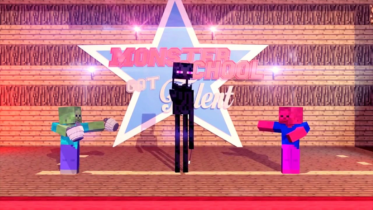 Monster School Minecraft Animation: Monster School Got Talent Season 1