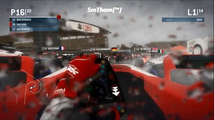 F1 2013 Career China GP #03 Race Edit ( In-Game Audio )