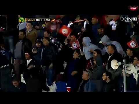 هدف يوسف المساكني / تونس وتوجو 1-0 [2016/3/25] تصفيات كأس أمم أفريقيا