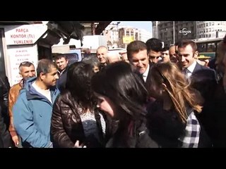 Sarıgül, Galata Köprüsü'nde balık tuttu