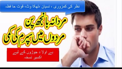 Mardana Banjh Pan Ka ilaj