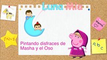 PEPPA PIG SE DISFRAZA DE MASHA Y EL OSO ◄ Luna Mia ►