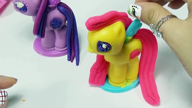 Peppa Pig español!! Play Doh My Little Pony Twilight Sparkle Juguetes de My Little Pony T