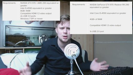 VR! Oculus Rift VS Htc Vive VS Playstation VR | VLOG 20/03/2016