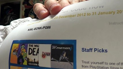 Happy New Years and Two Free Download Codes for European PSN
