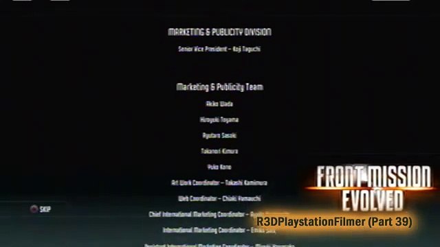Front Mission Evolved Walkthrough Part 39 (Hard) {Ending and End Credits}