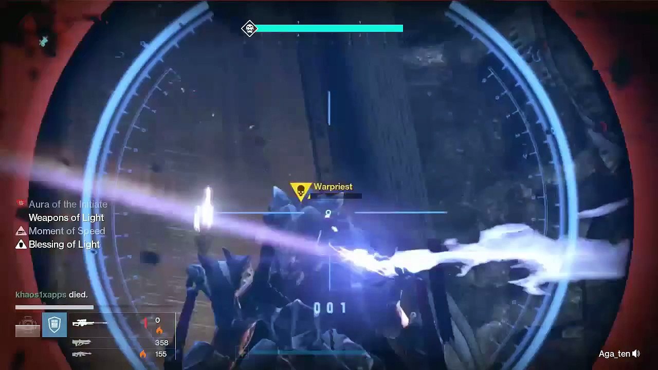 Destiny, King's Fall Hard Mode. Totems, Warpriest, Golgoroth & Sisters