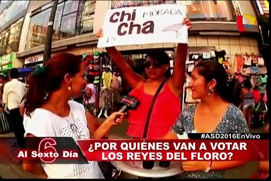 AL SEXTO DIA 26-03-2016 : Elecciones con floro ¿Por quiénes van a votar los 'jaladores'
