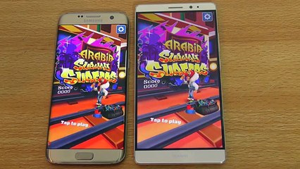 Samsung Galaxy S7 Edge vs Huawei Mate 8 - Speed Test