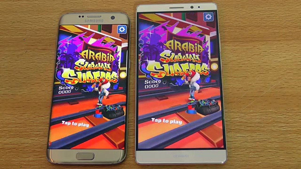 Samsung Galaxy S7 Edge vs Huawei Mate 8 - Speed...