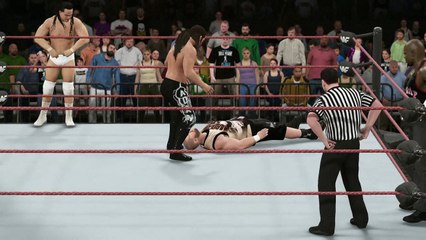 WWE 2K16 social outcasts v the dudleyz