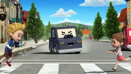 폴리와 함께하는 교통안전이야기 | #16.길을 건널 땐 되돌아 가지 말아요