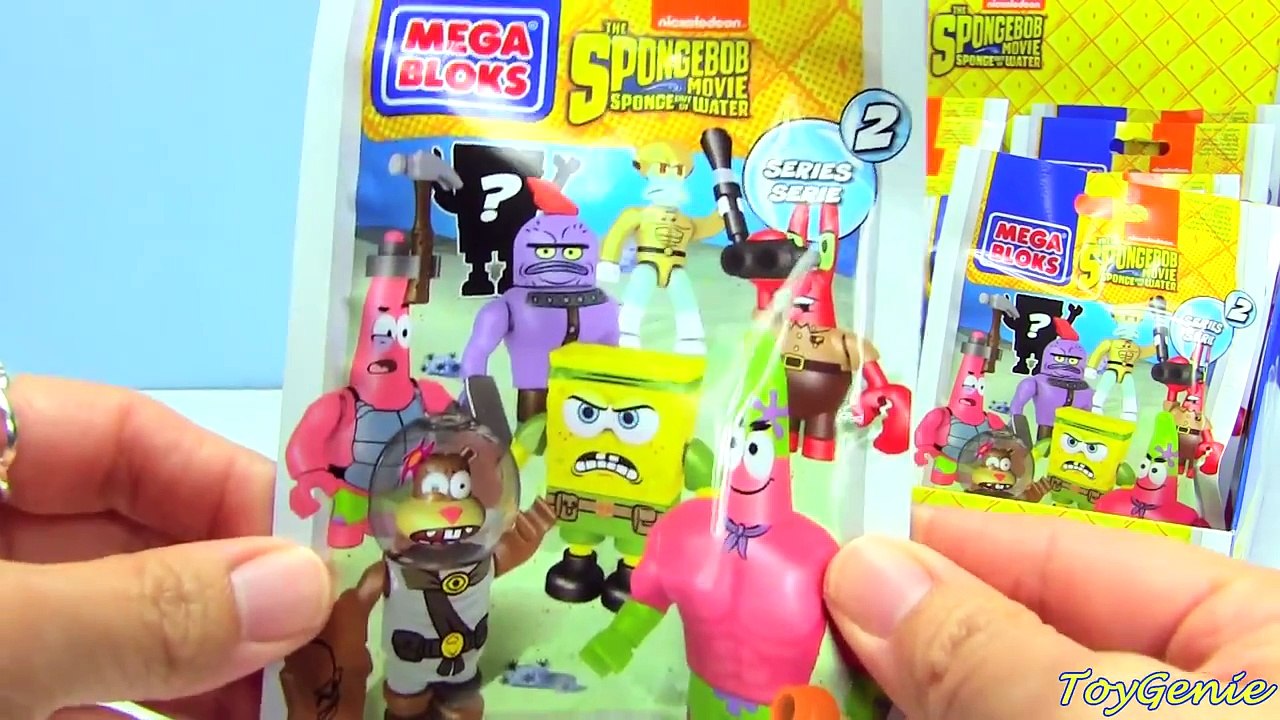 SpongeBob Out of Water MegaBlok Blind Bags