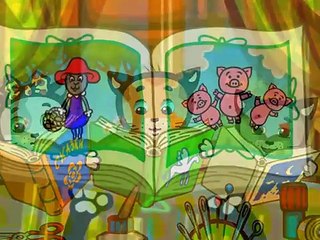 Мультик Три котенка: Книжки мы не будем обижать