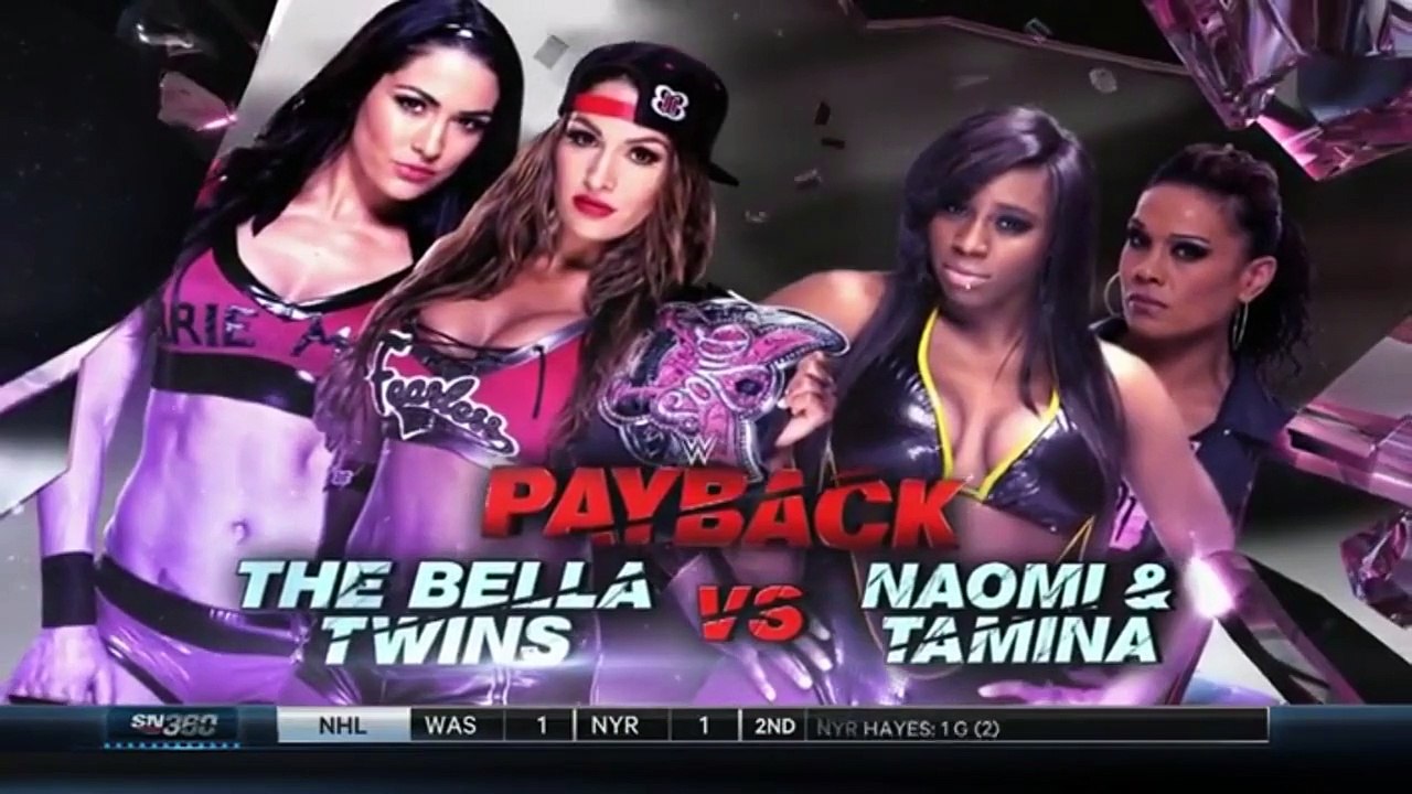 WWE Naomi & Tamina Backstage Segment show