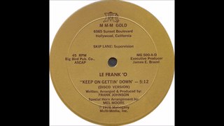 Le Frank 'O - Keep On Gettin' Down (1978)