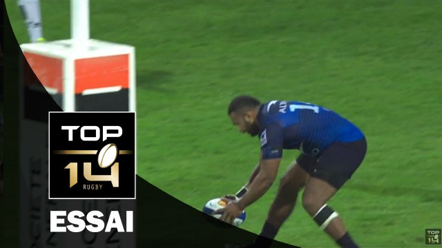 TOP 14 – Agen - Montpellier : 21-45 – Essai 1 Timoci NAGUSA (MON) – J19 – saison 2015-2016