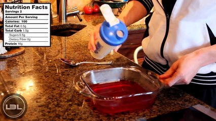 Bodybuilding Cutting Dessert  Low-Carb Protein Jello