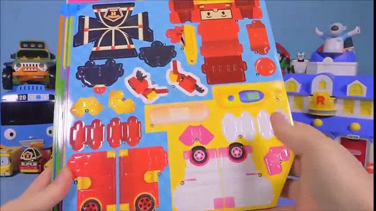 로보카 폴리 만들기, 뽀로로 꼬마버스 타요 헬로카봇 파워레인저 다이노포스 또봇 미니특공대,Robocar Poli Paper Craft Робокар Поли  Robocar Poli Dessin Animé