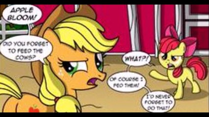 apple jack and the lying cutie mark (MLP comic dub)