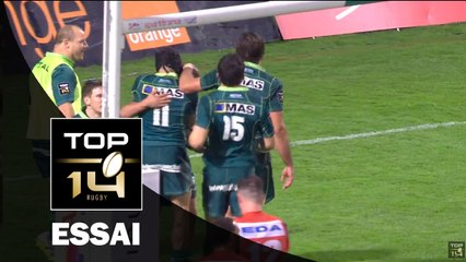 TOP 14 – Pau - Oyonnax : 25-6 – Essai Samuel MARQUES (PAU) – J19 – saison 2015-2016