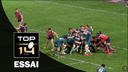 TOP 14 – Pau - Oyonnax : 25-6 – Essai de pénalité (PAU) – J19 – saison 2015-2016