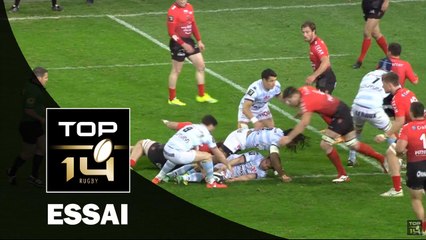 TOP 14 – Racing 92 - Toulon : 20-21 – Essai Delon ARMITAGE (TLN) – J19 – saison 2015-2016