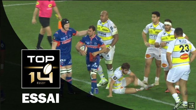 TOP 14 – Grenoble - La Rochelle : 39-23 – Essai 2 Jonathan WISNIEWSKI (GRE) – J19 – saison 2015-2016