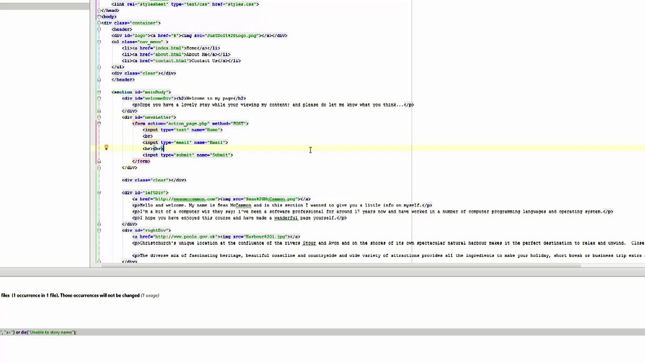 Forms and Inputs->HTML,CSS