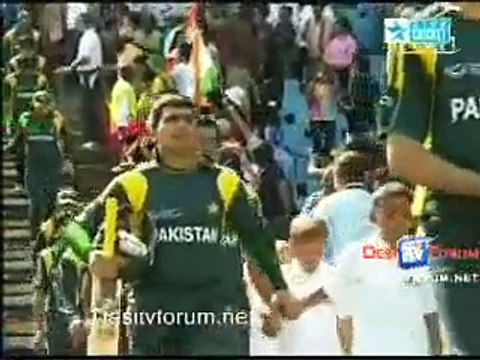 6th ODI IND Vs PAK Pakistan National Anthem and India National Anthem