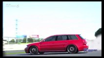 Gt6 Drifting : Audi Rs4 ll sick angle ll backward Drifting ll insanely wide ll Gran turism