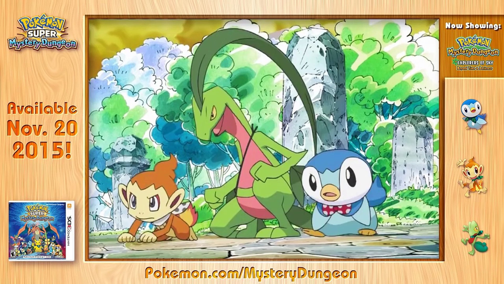 Pokemon Mystery Dungeon Explorers Of Sky Beyond Time And Darkness Dailymotion Video
