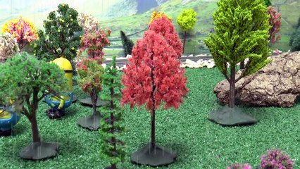 Funny Minions Dinosaur Thomas & Friends Minions Movie Blind Bag Opening Story Thomas Train