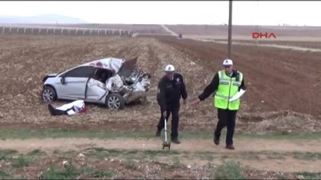 Karaman Otomobil Takla Attı: 1 Ölü, 2 Yaralı
