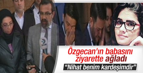 Nihat Doğan'dan Özgecan'ın ailesine ziyaret