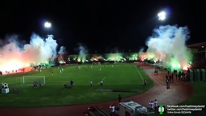 Kocaelispor tribünlerinden inanılmaz şov!