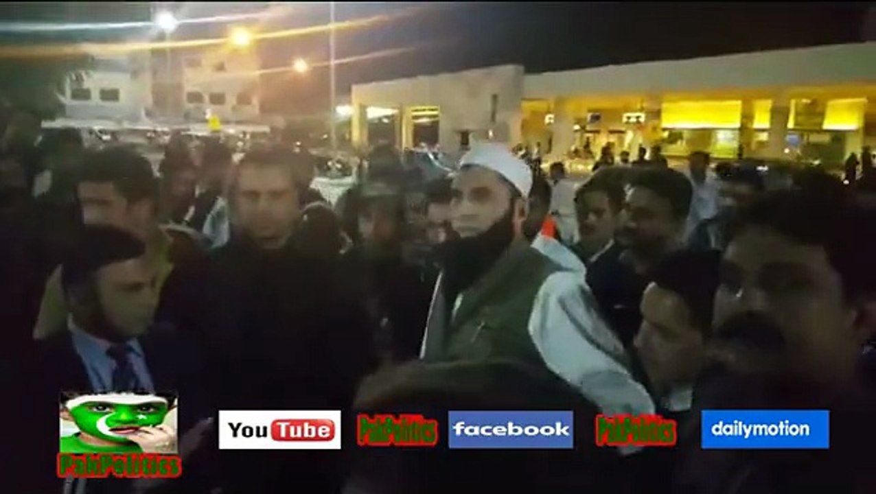 Junaid Jamshed Reply After Got Beaten @ Islamabad Airport