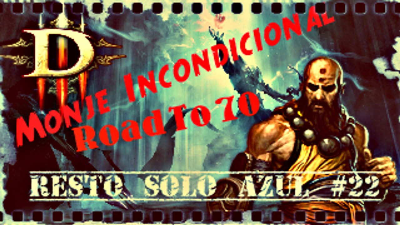 Diablo 3 Ros, Monje Incondicional, Reto Solo Azul #22