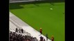 Vodafone Arena'da Beşiktaş taraftarından ilk tezahürat
