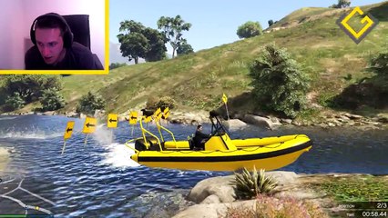 GTA 5 PC: Race Up the waterfalls and getting the DNF