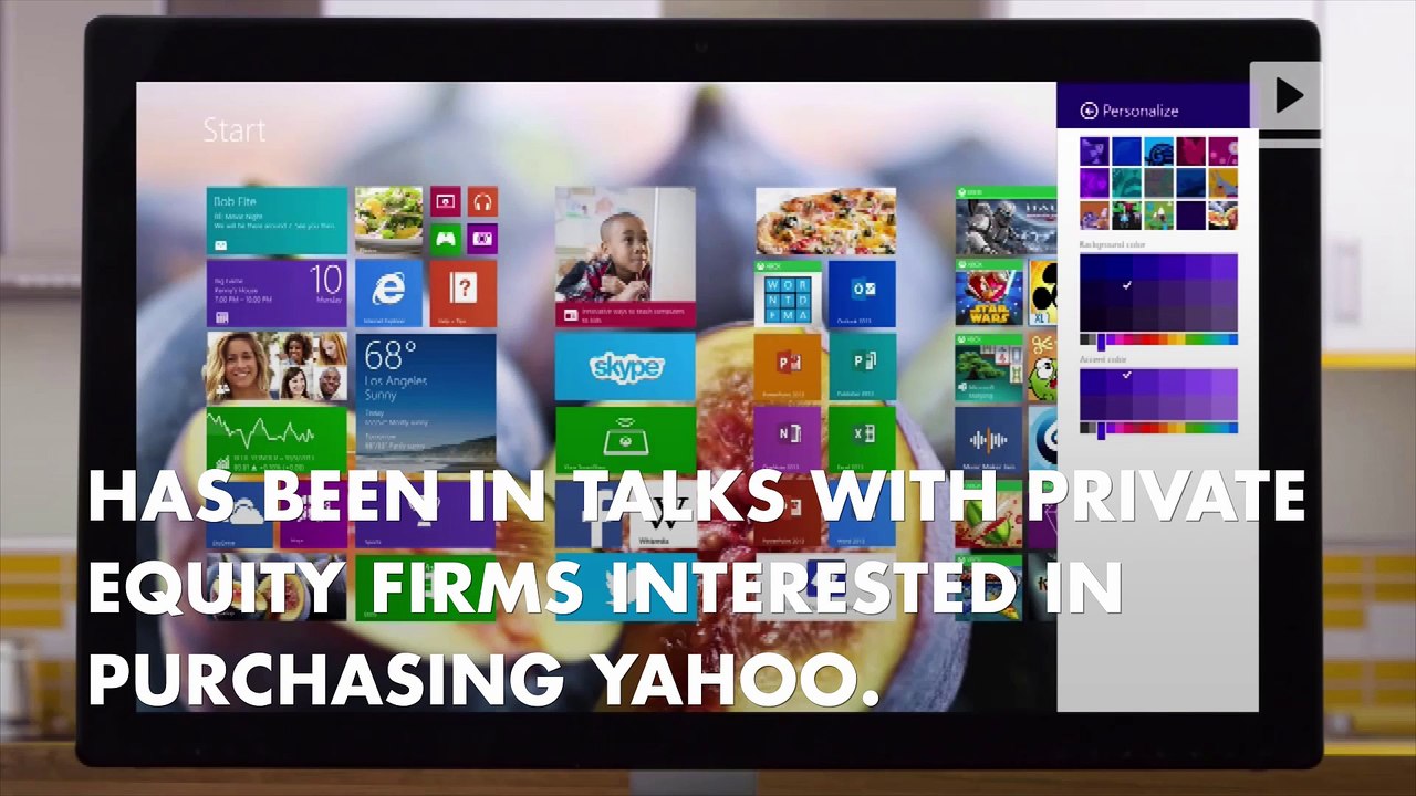 Is Microsoft in talks with would-be Yahoo buyers?