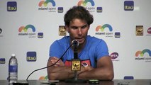 Rafael Nadal Press conference / R2 Miami Open 2016