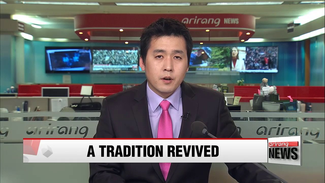 Traditional guard ceremony at Sungnyemun restarts in April