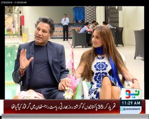 Renowned Fashion Designer Mehmood Bhatti with Her Brazilien Girl Friend in PC