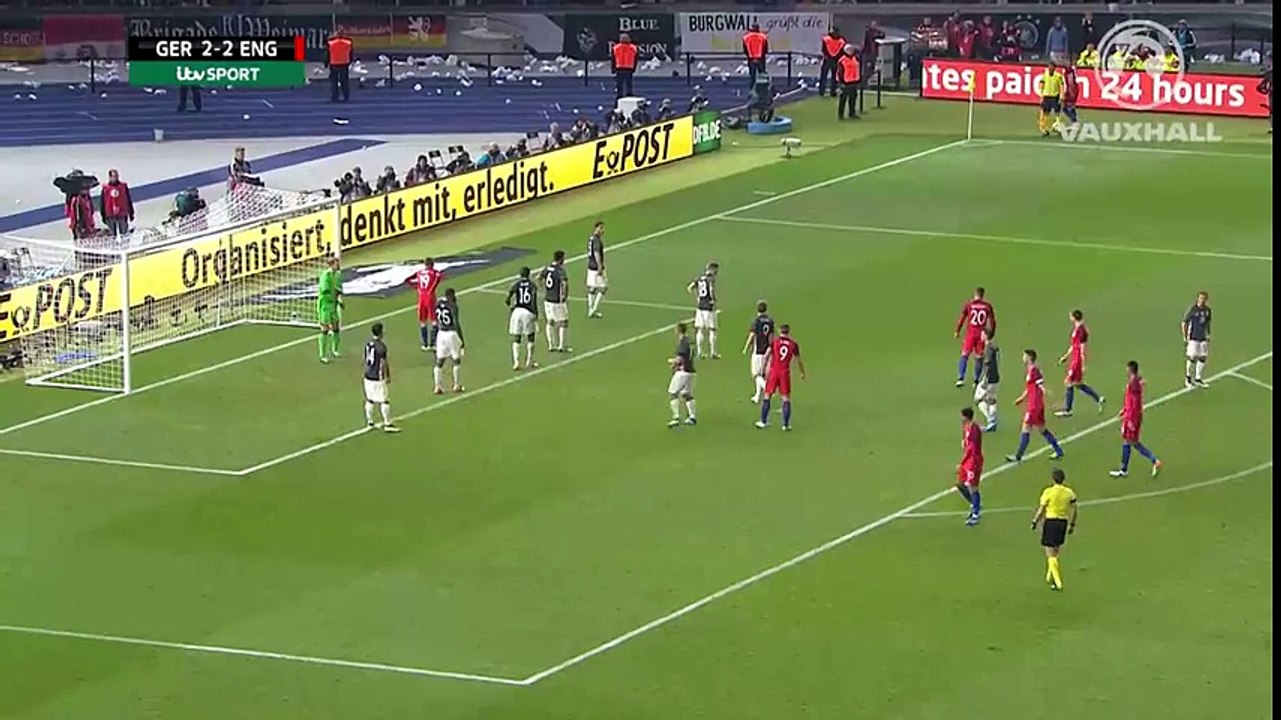 Eric Dier injury-time goal - Germany 2-3 England | Goals & Highlights