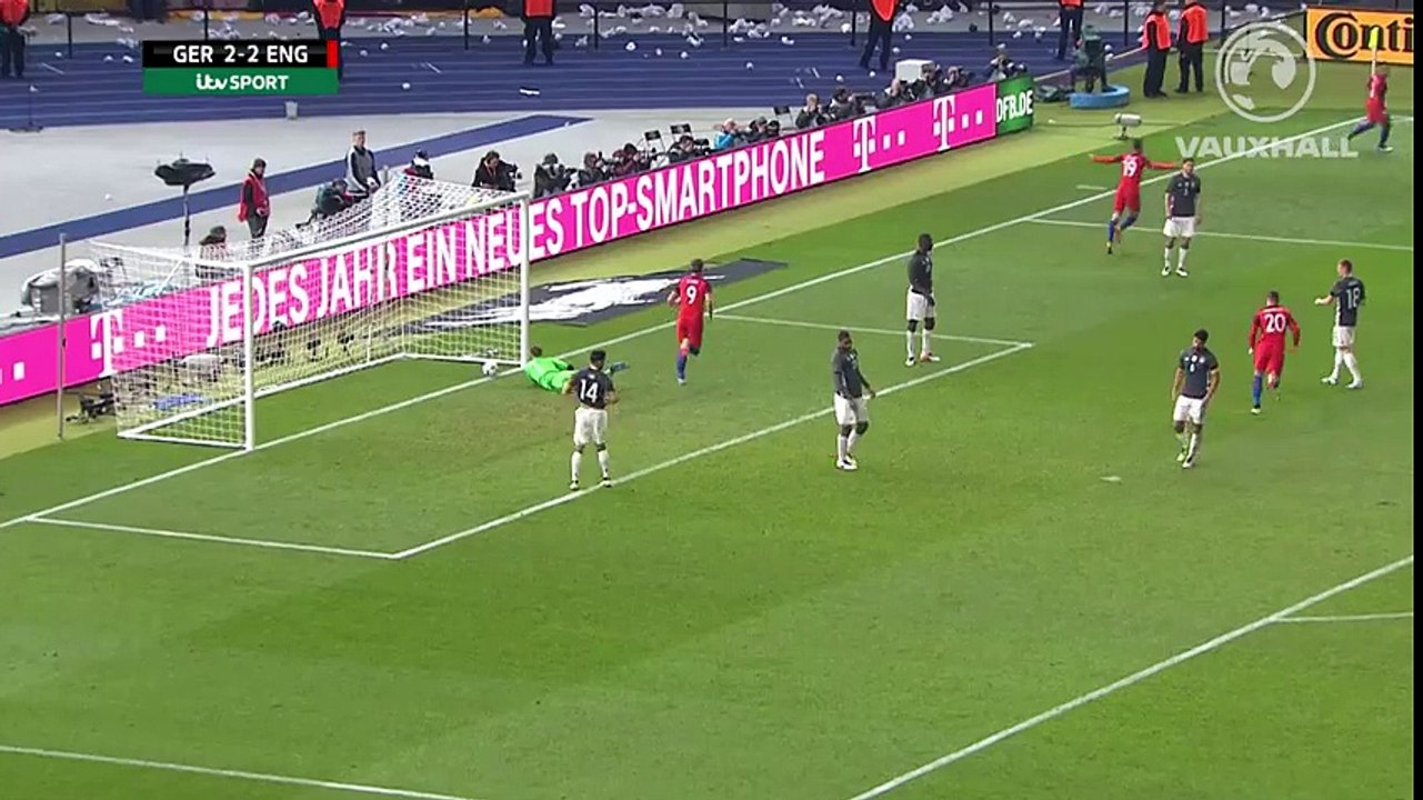 Jamie Vardy goal - Germany 2-3 England | Goals & Highlights